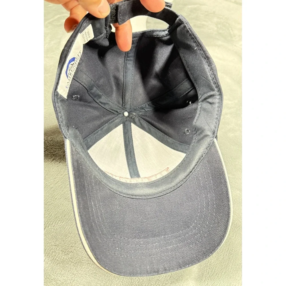 BAE Systems Hat Mens Adjustable Navy Blue Baseball Cap Defense